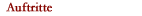 Auftritte